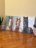 Horse Oil Painting 48x24in