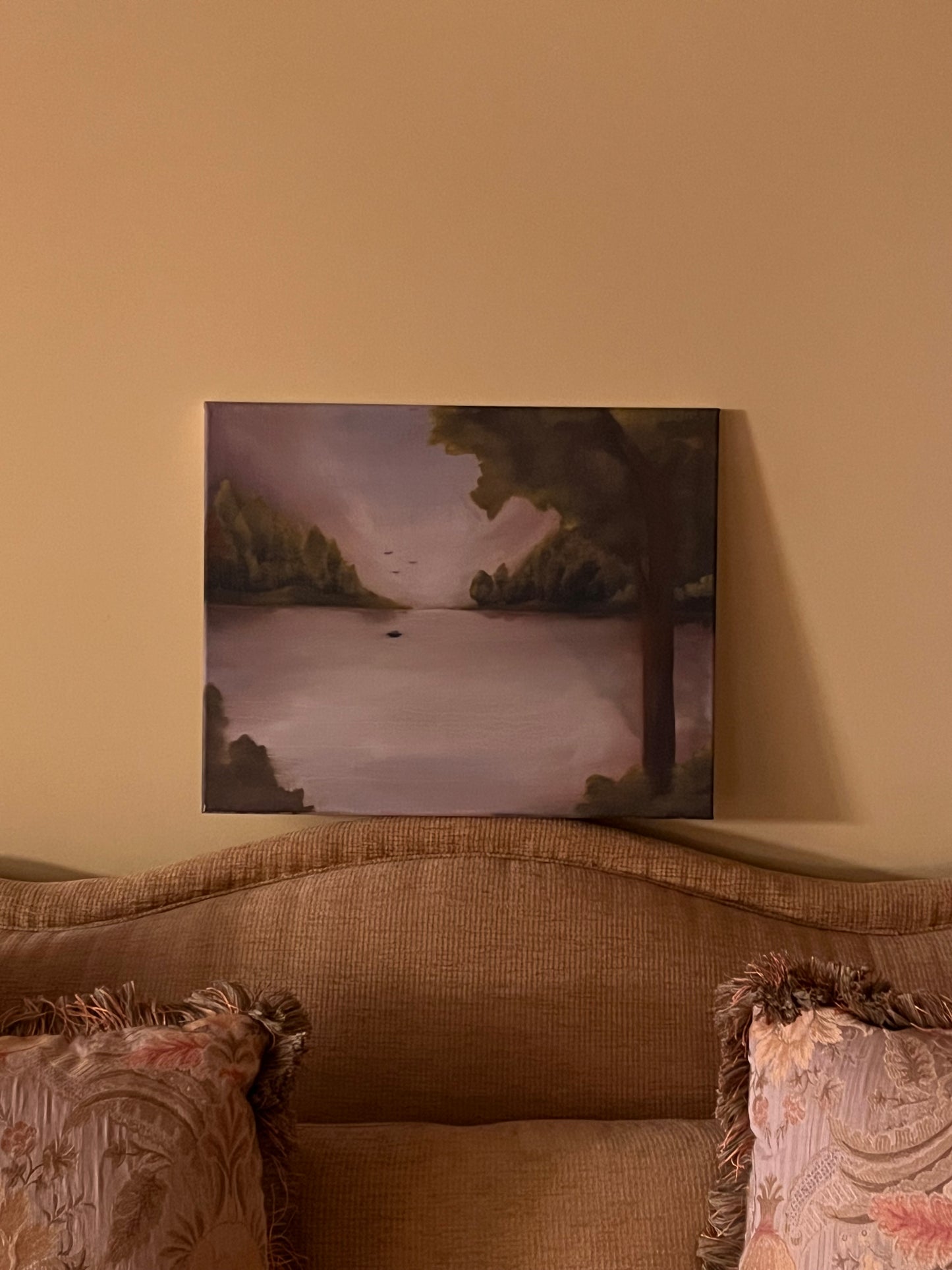 Lake Oil Landscape 16x20 in