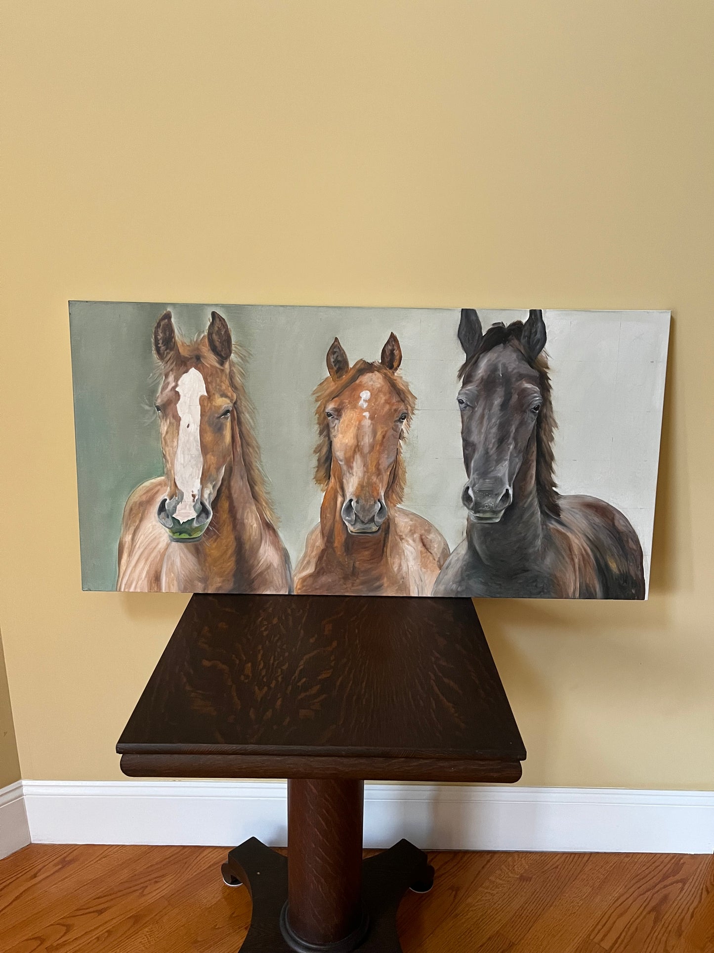 Horse Oil Painting 48x24in