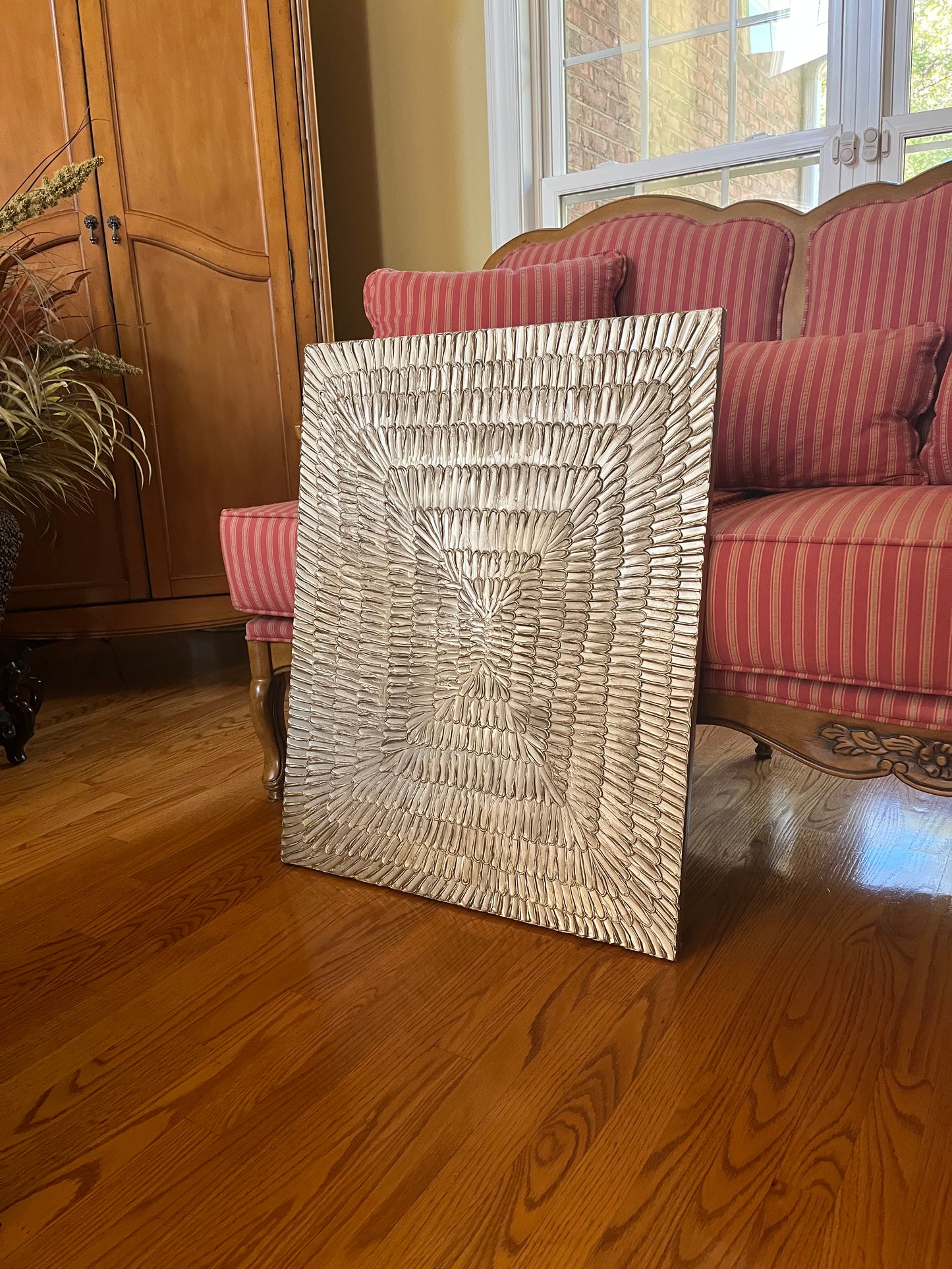 3D Metalic Gold 30x24in