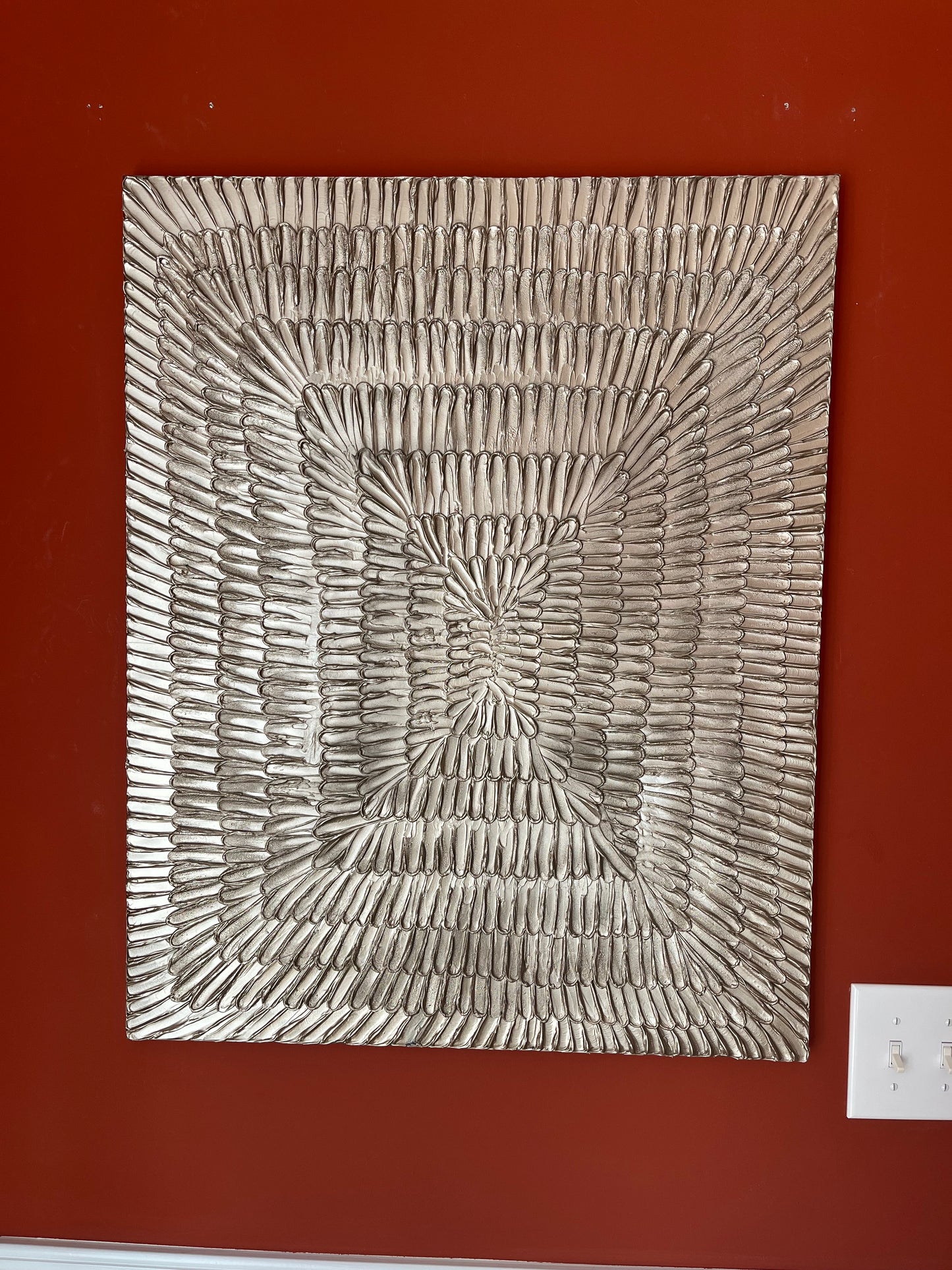 3D Metalic Gold 30x24in