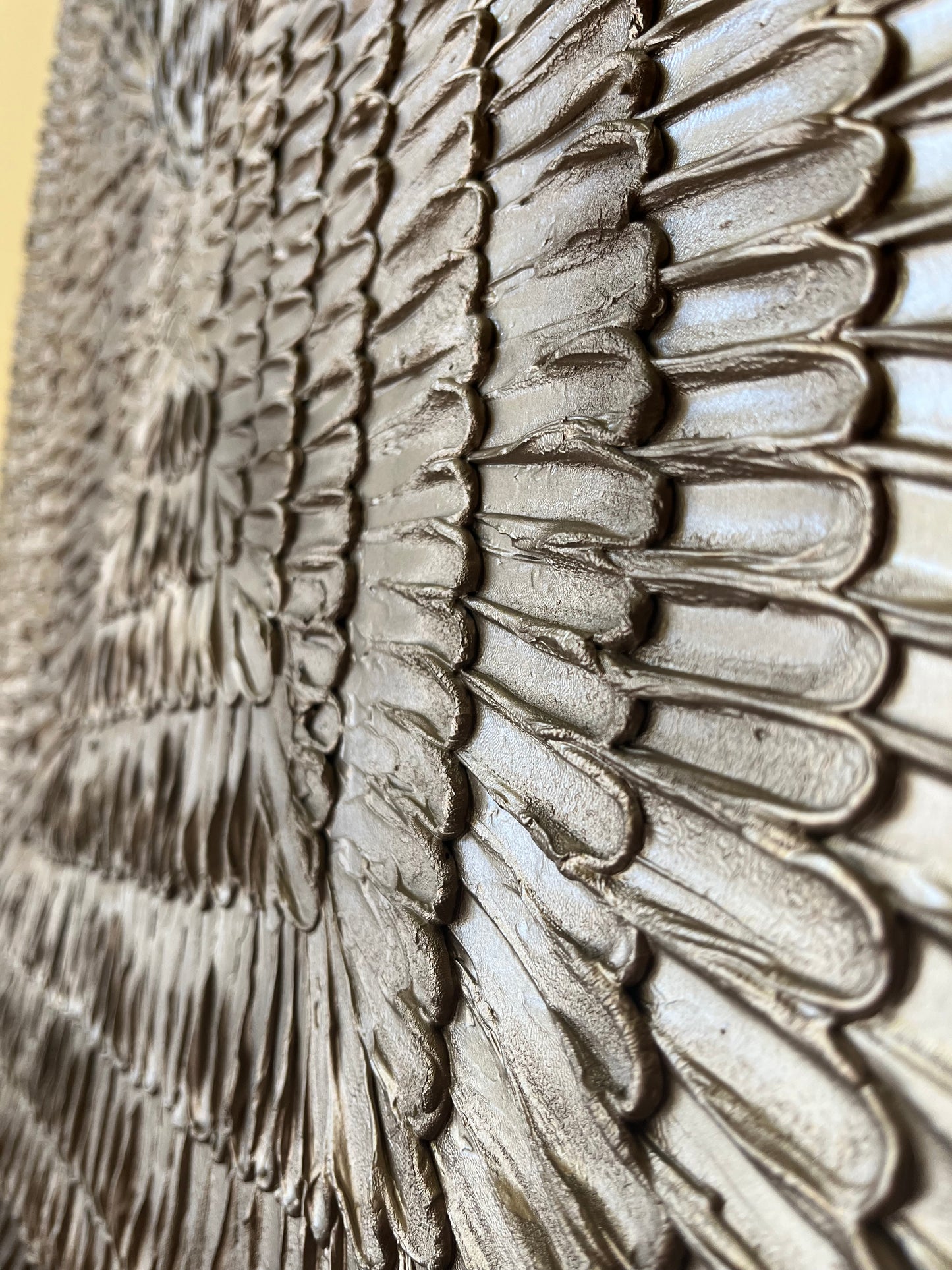 3D Metalic Gold 30x24in