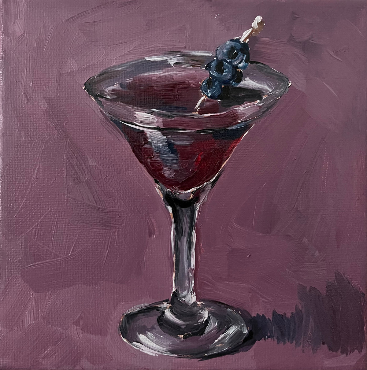 Blueberry Martini