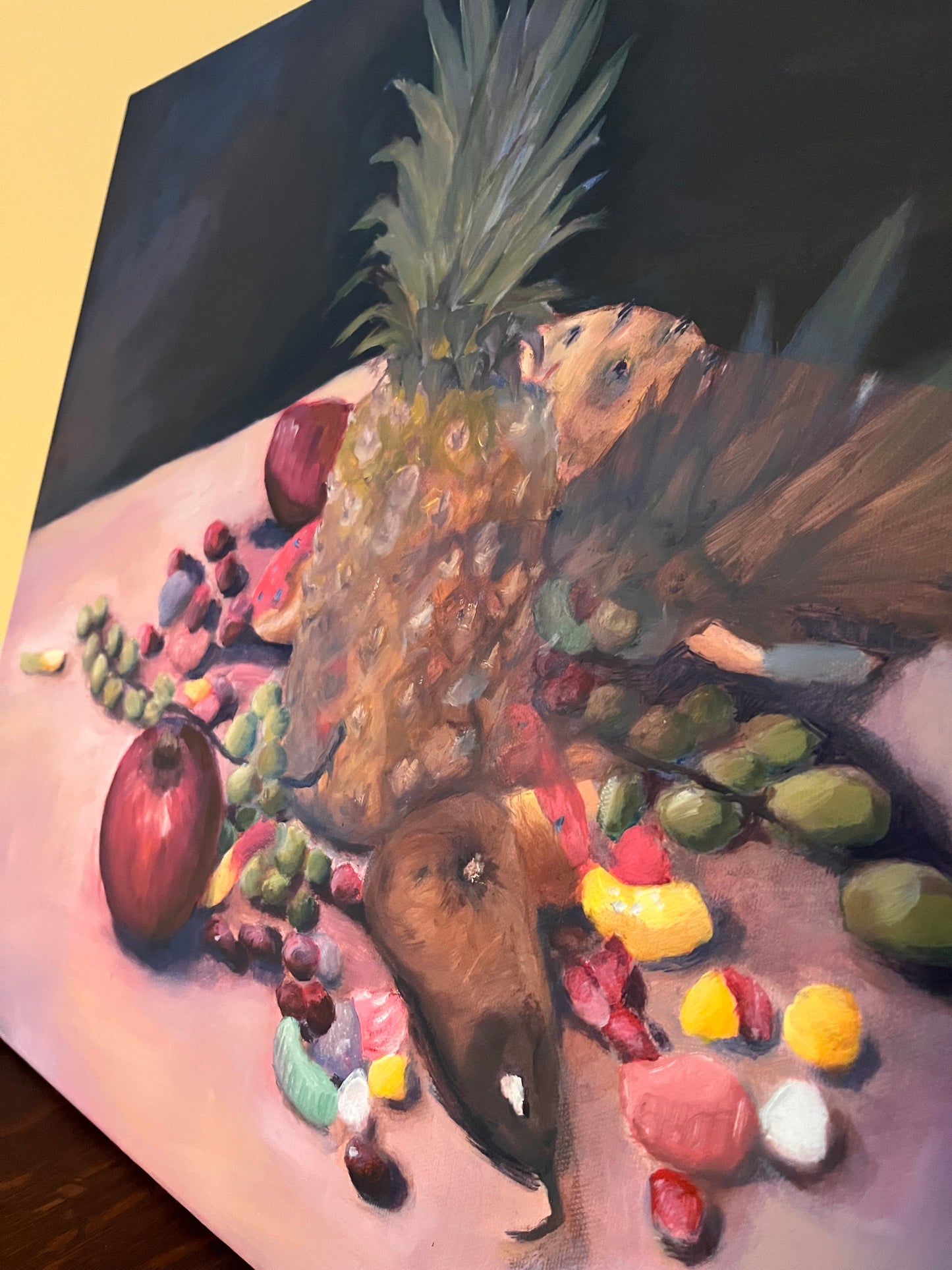 Fruit and Candy Still-Life 18x24 in