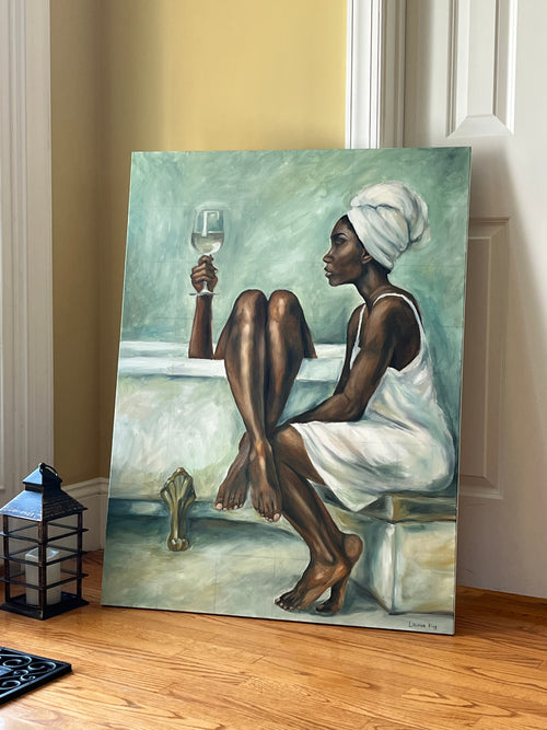 30x40in “Girlhood” Oil Painting