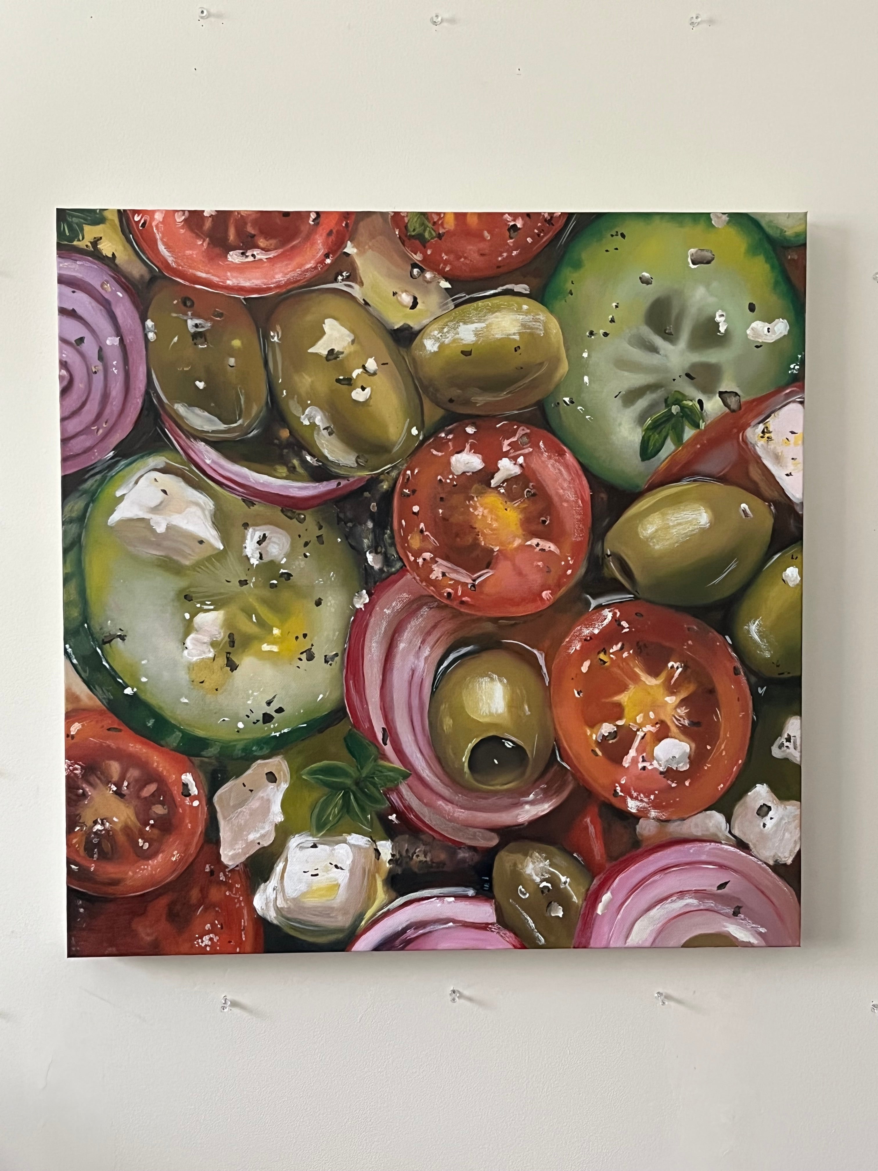 Girl Dinner | 20x20”