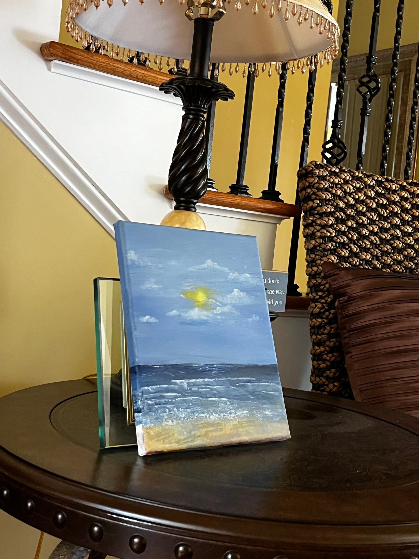 Beach Oil Landscape 10x8 in