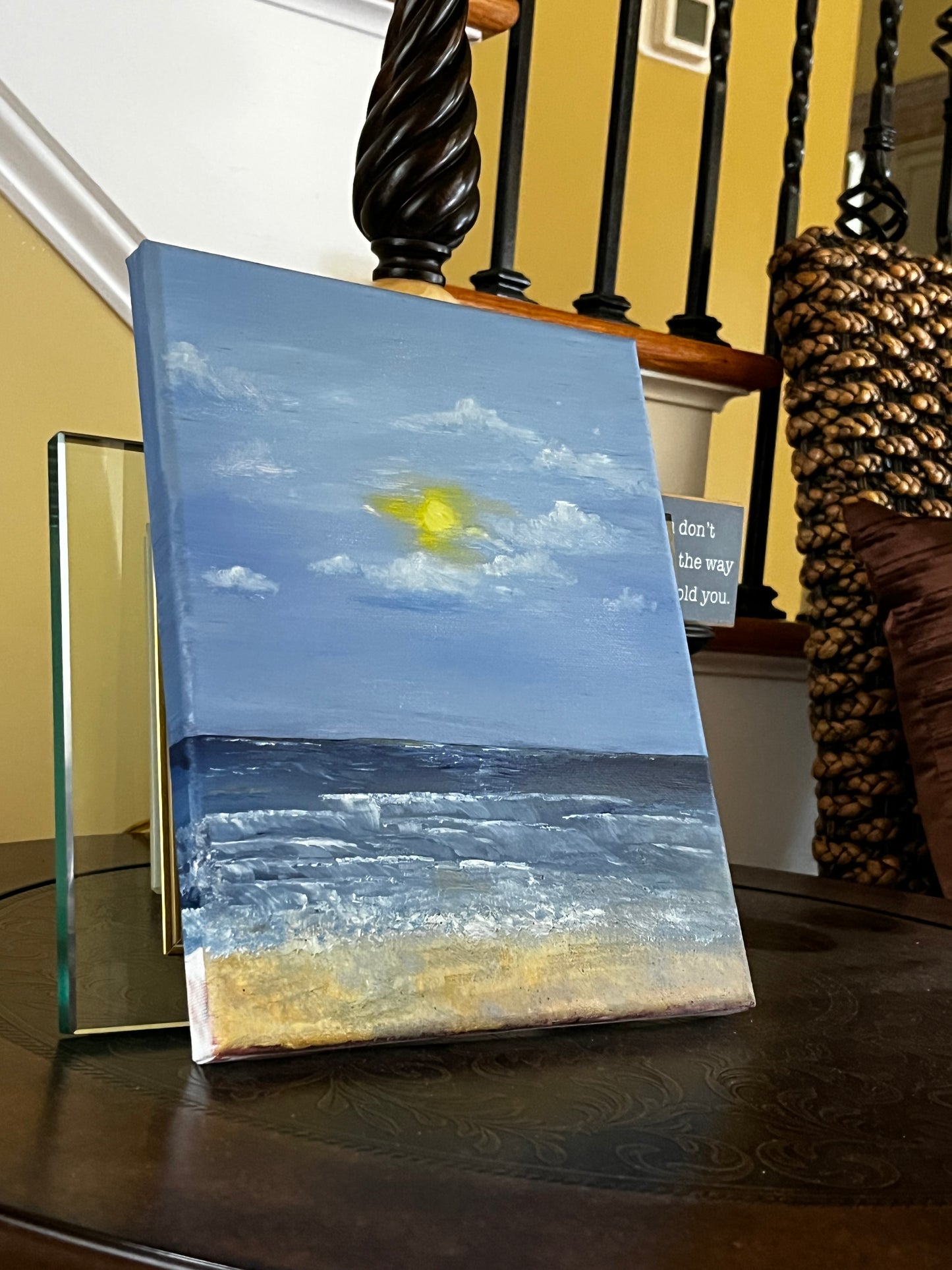 Beach Oil Landscape 10x8 in