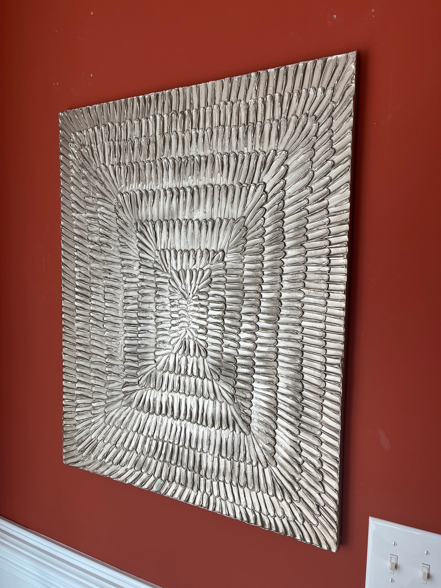 3D Metalic Gold 30x24in