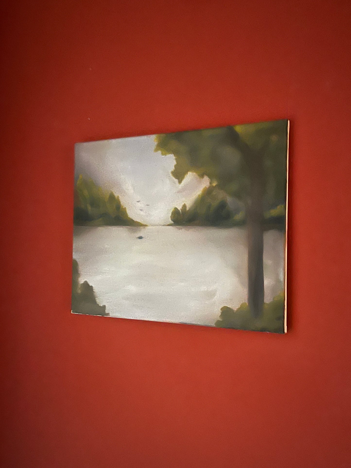 Lake Oil Landscape 16x20 in