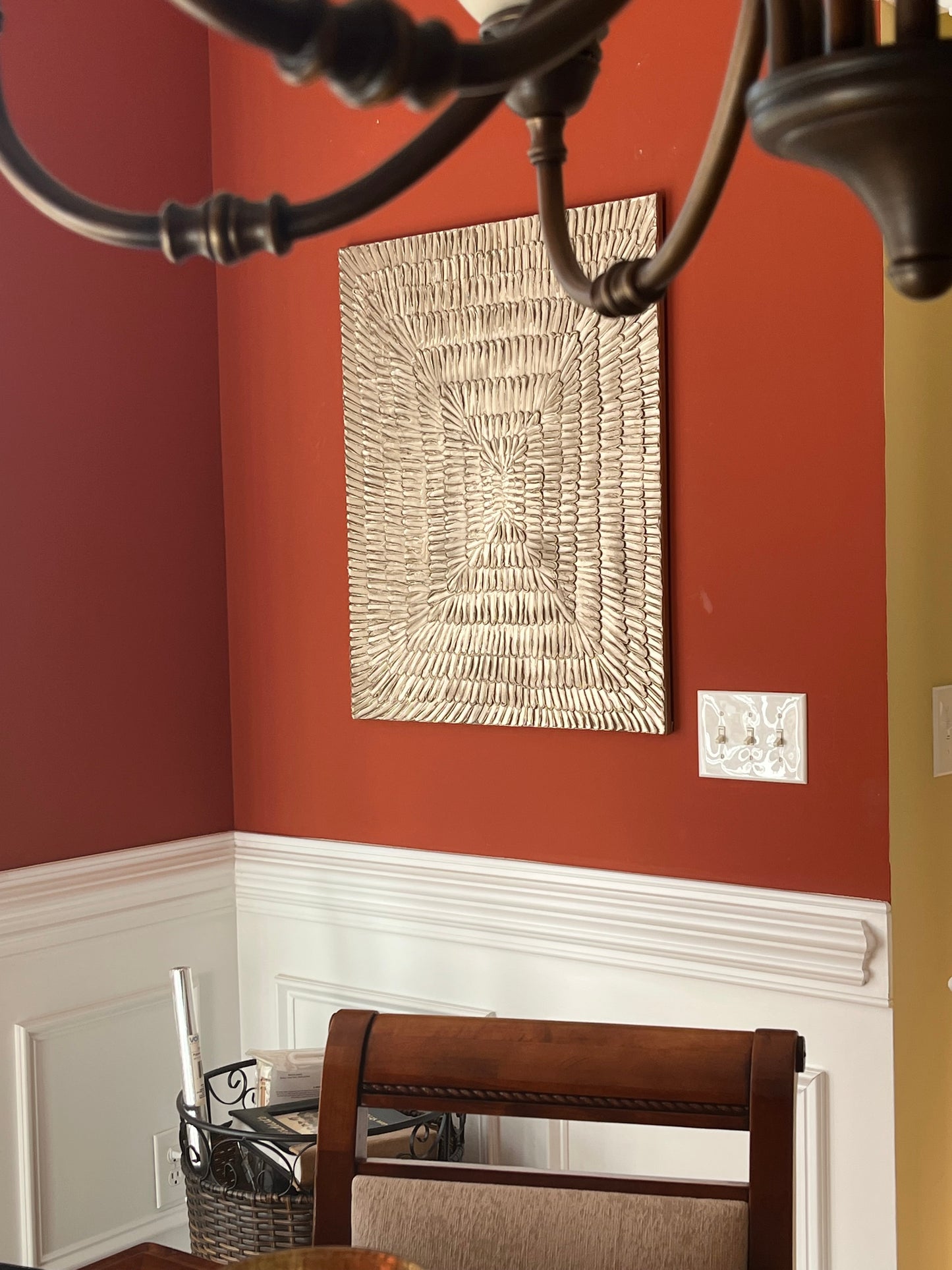 3D Metalic Gold 30x24in