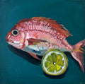 🐟 Pink Fish & Lemon