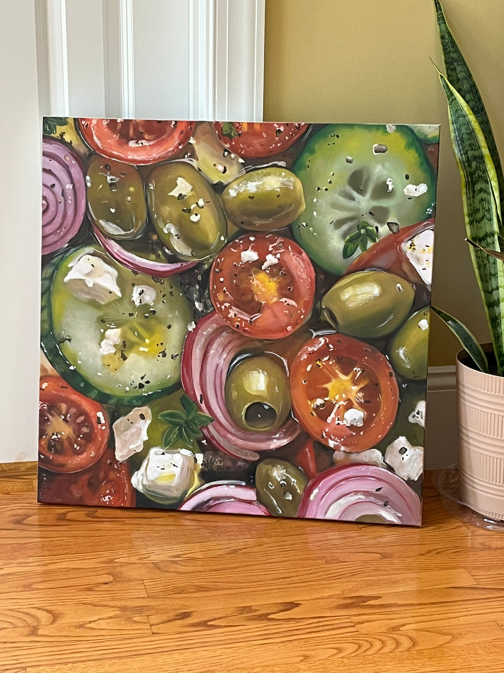 Girl Dinner | 20x20”