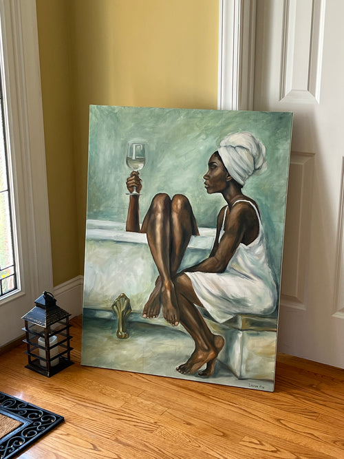 30x40in “Girlhood” Oil Painting