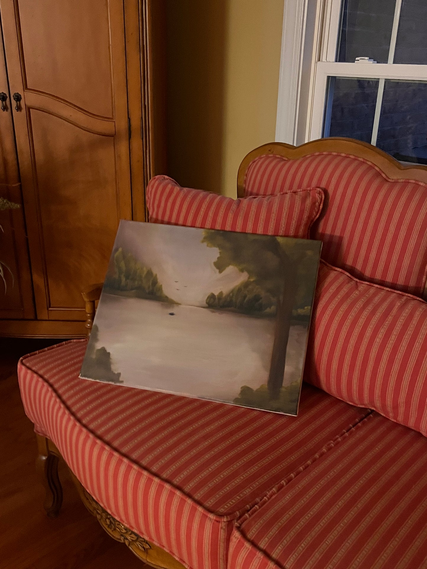 Lake Oil Landscape 16x20 in