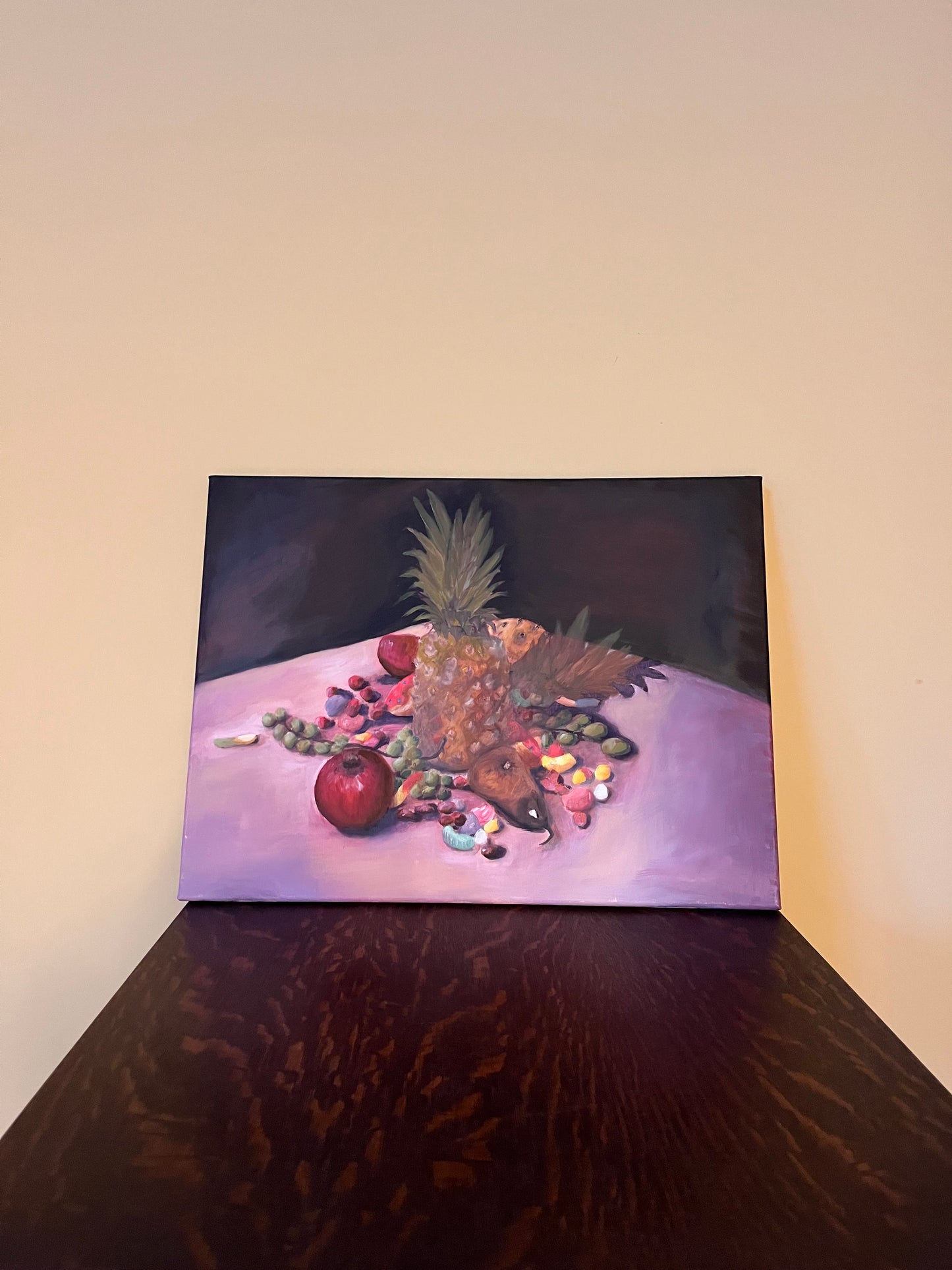 Fruit and Candy Still-Life 18x24 in
