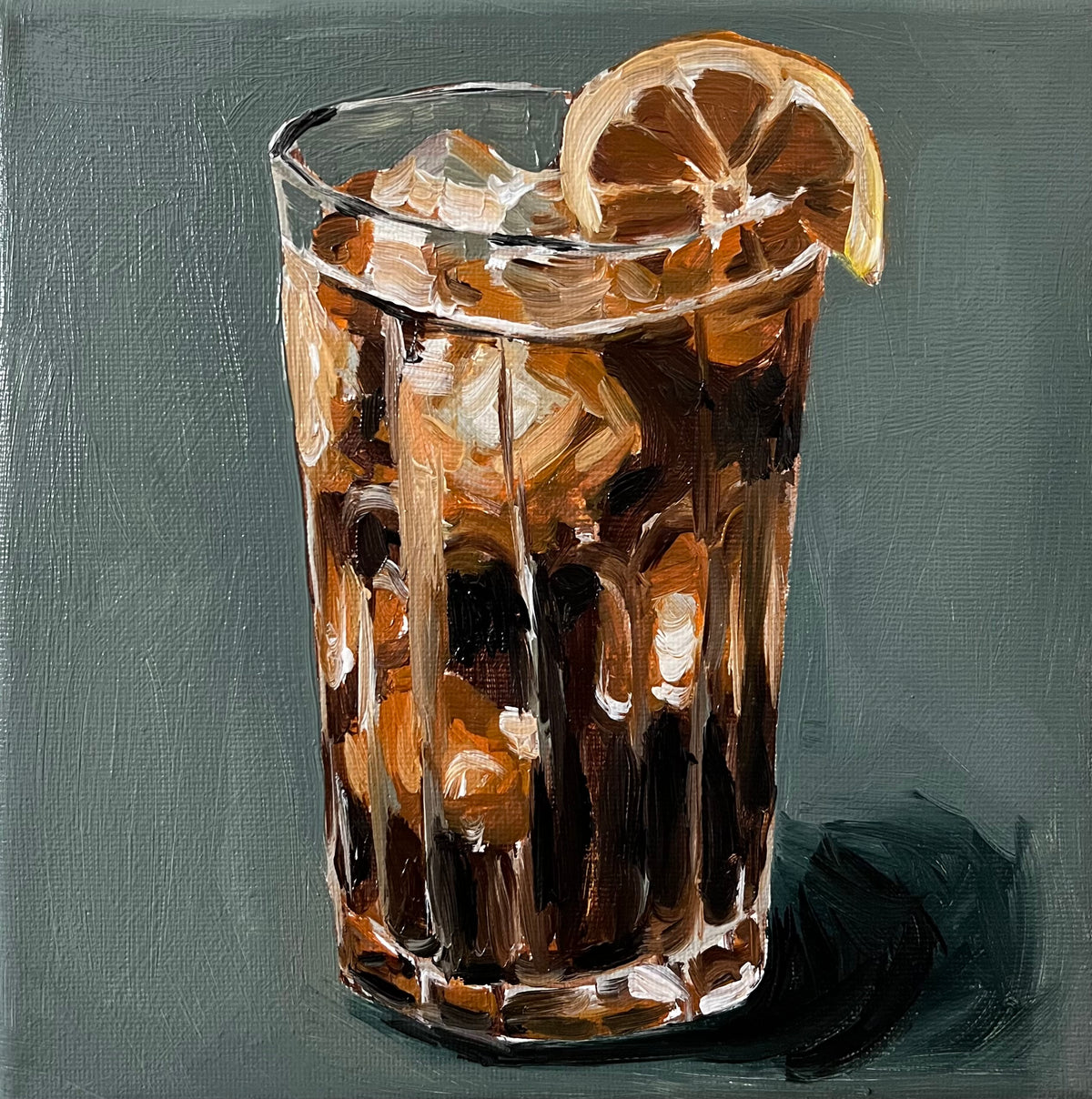 Iced Coffee with Orange