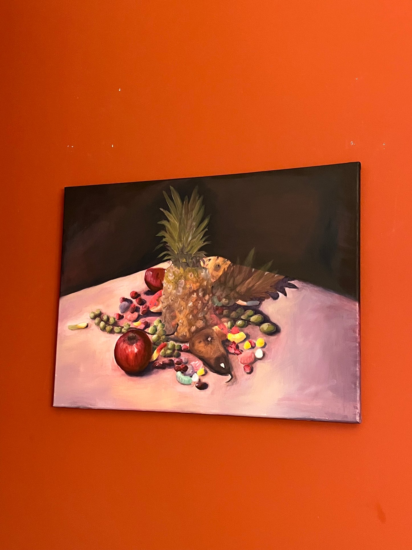 Fruit and Candy Still-Life 18x24 in