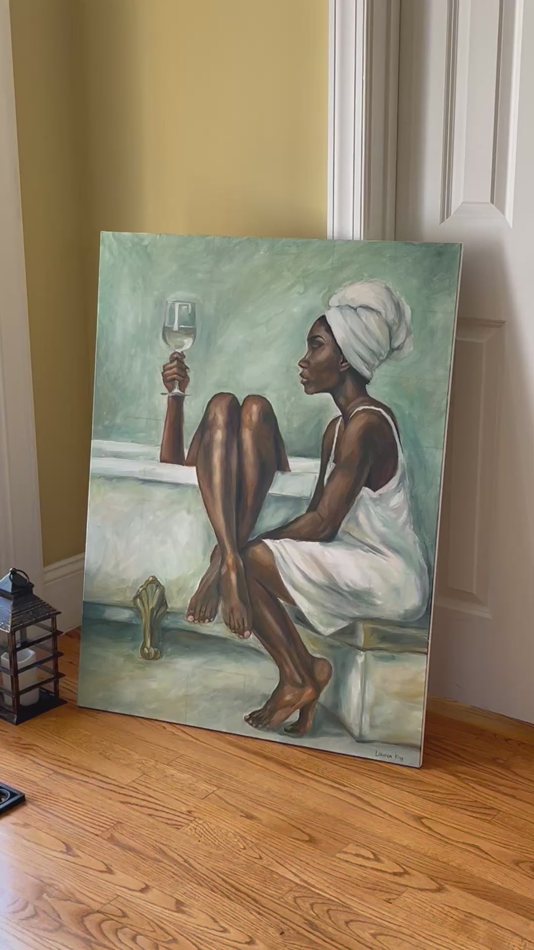 30x40in “Girlhood” Oil Painting