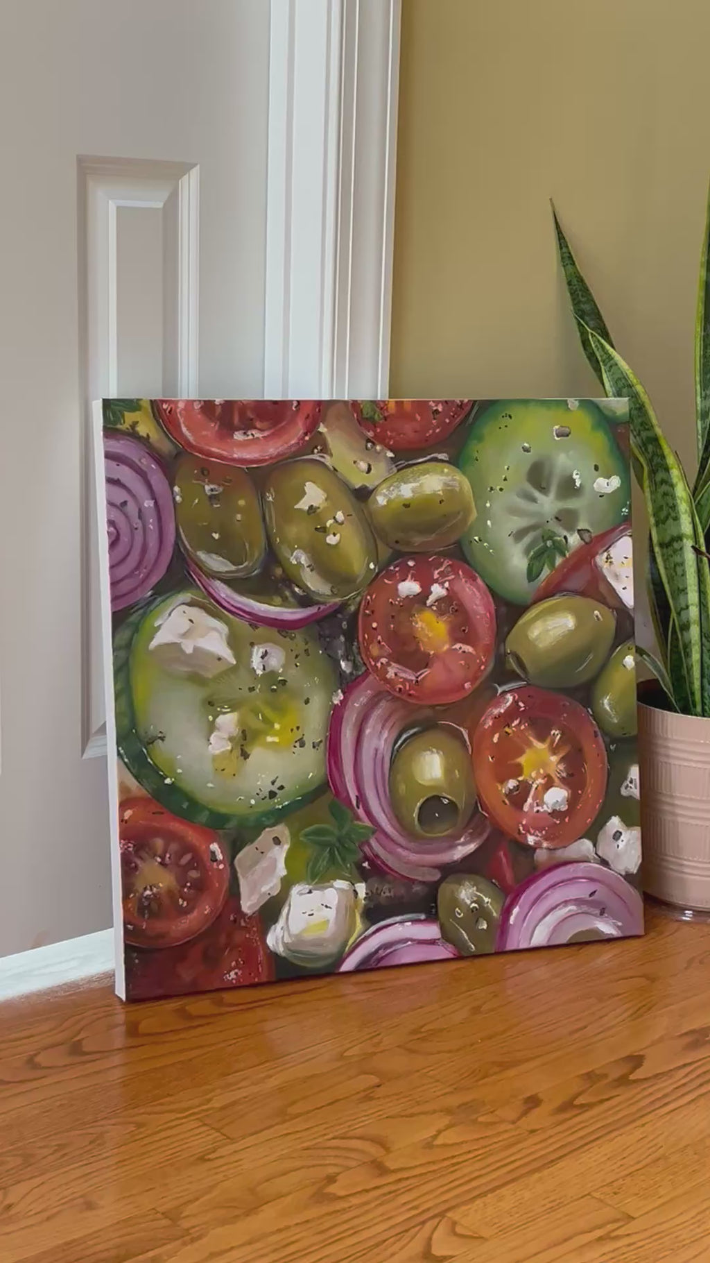 Girl Dinner | 20x20”