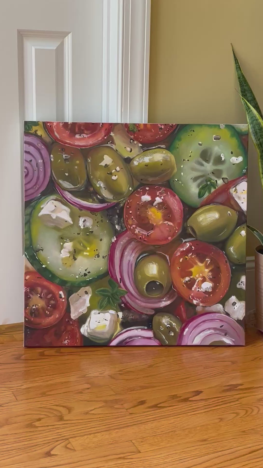 Girl Dinner | 20x20”